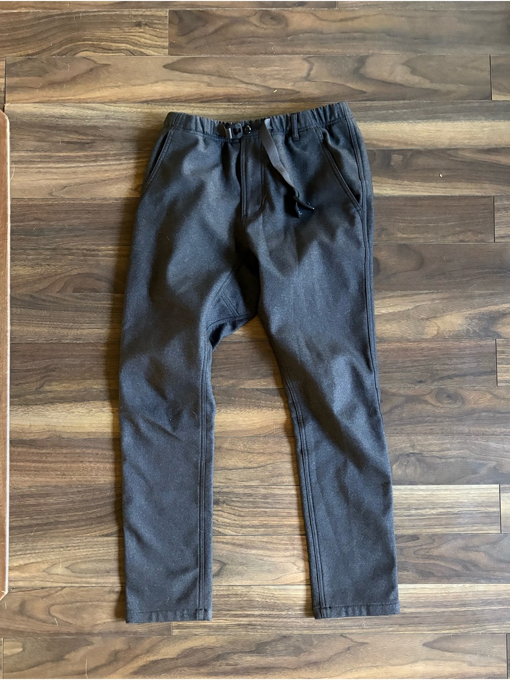 Gramicci Men's Black Slim Ripstop Pants